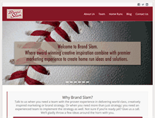 Tablet Screenshot of brandslam.net